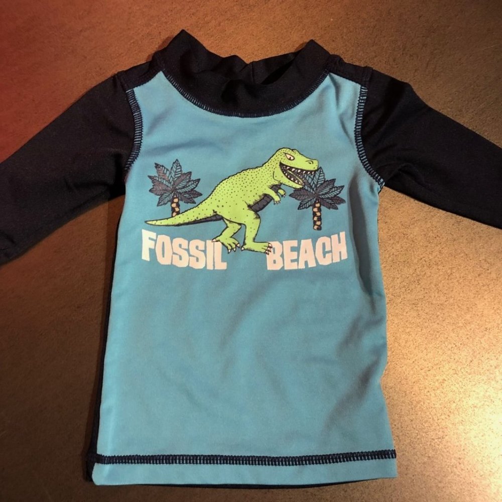 Dino Rash Guard 6-9Mos